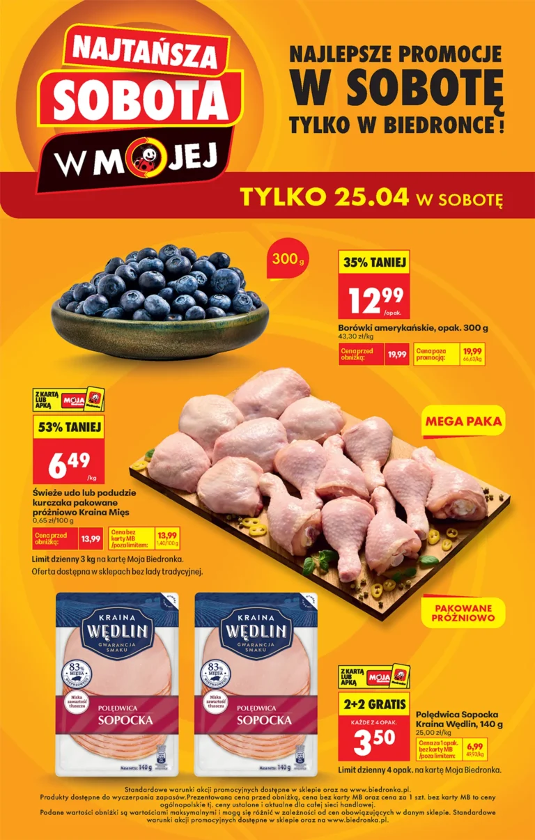 Biedronka Gazetka od 25.04.2026