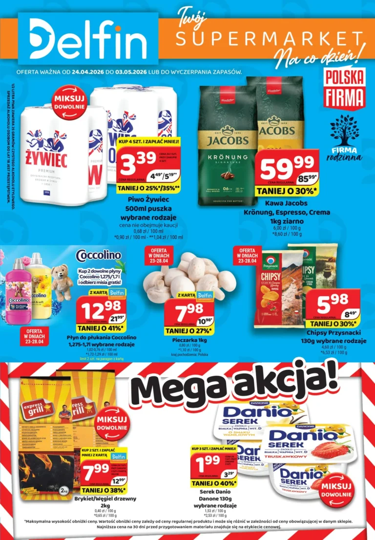 Delfin Gazetka od 24.04.2026