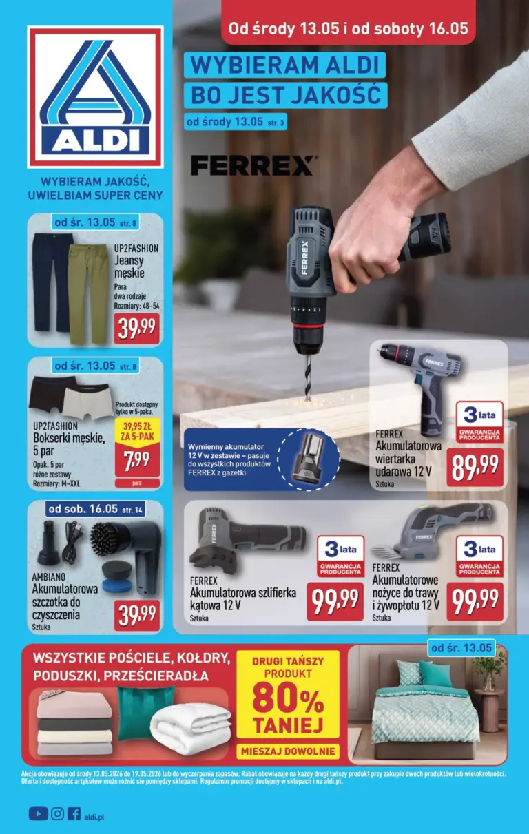 Aldi Gazetka od 13.05.2026