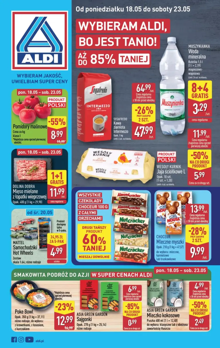 Aldi Gazetka od 18.05.2026