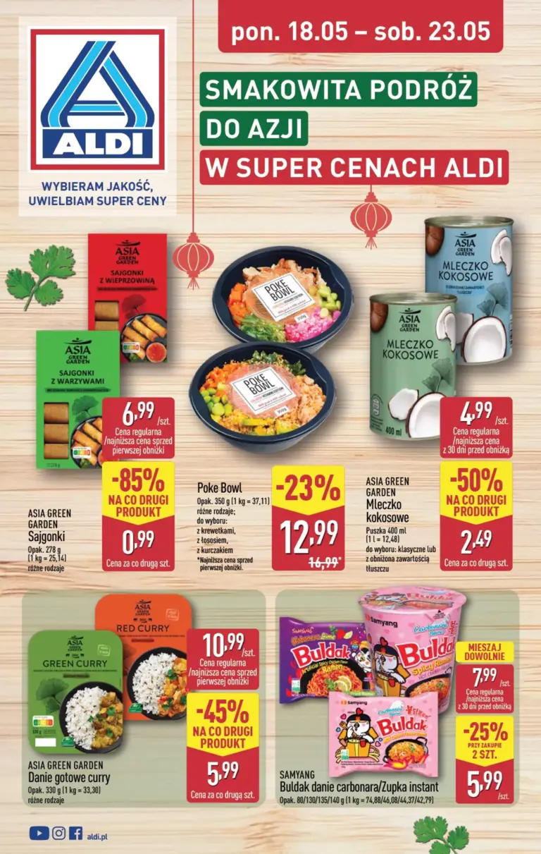 Aldi Gazetka od 18.05.2026