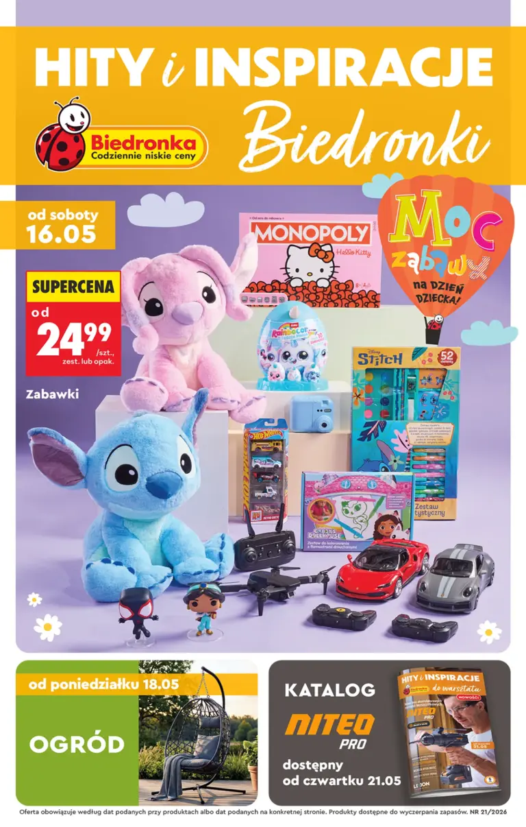 Biedronka Gazetka od 16.05.2026