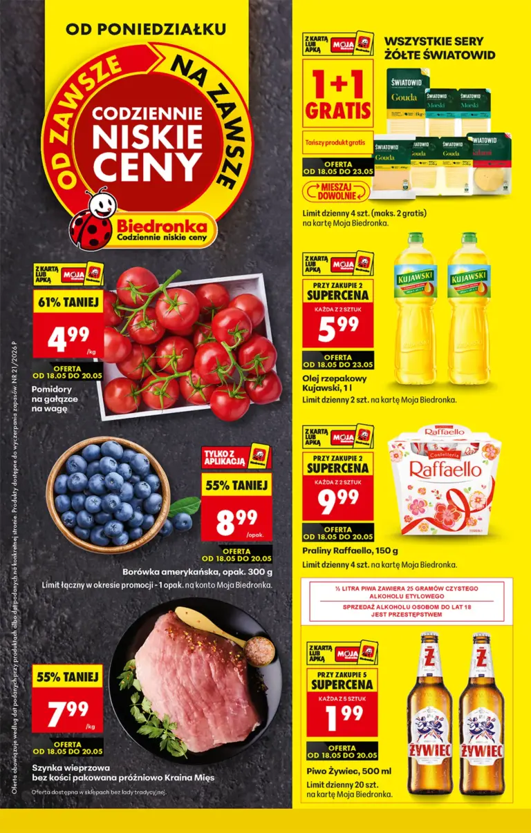 Biedronka Gazetka od 18.05.2026