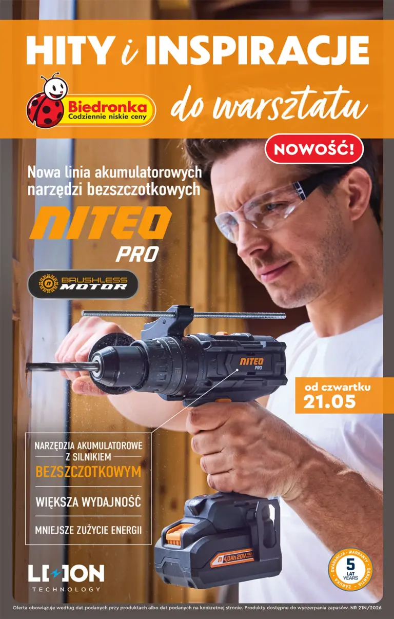Biedronka Gazetka od 21.05.2026