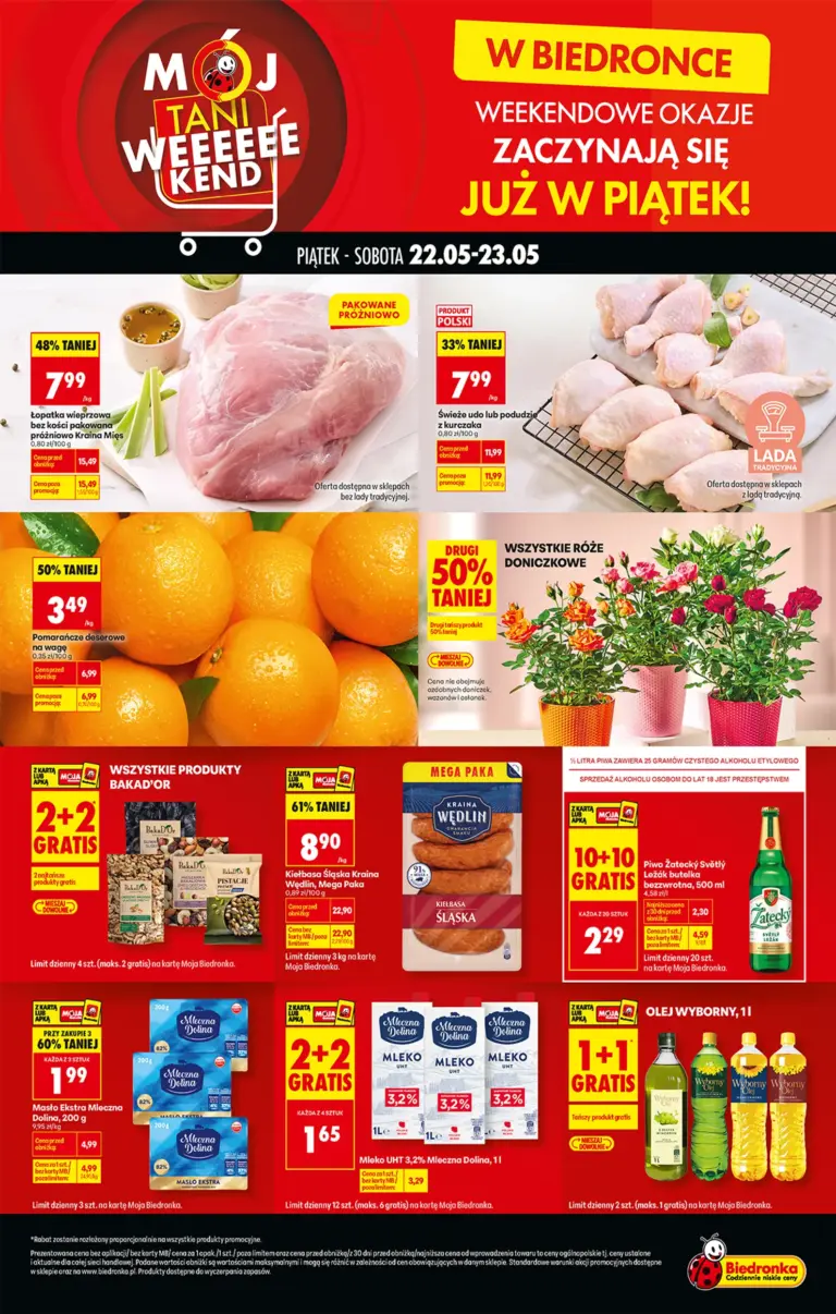 Biedronka Gazetka od 22.05.2026