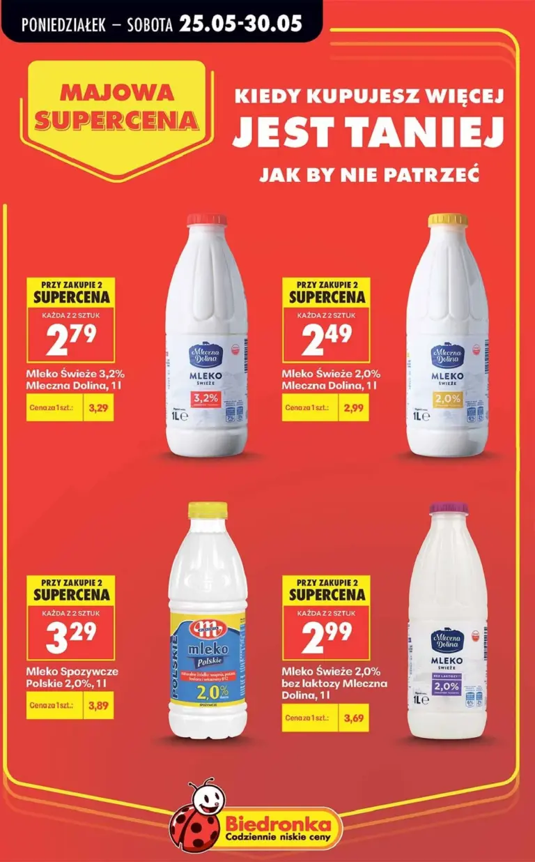 Biedronka Gazetka od 25.05.2026