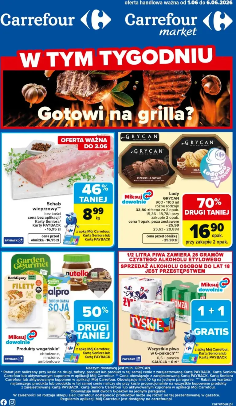 Carrefour Gazetka od 01.06.2026