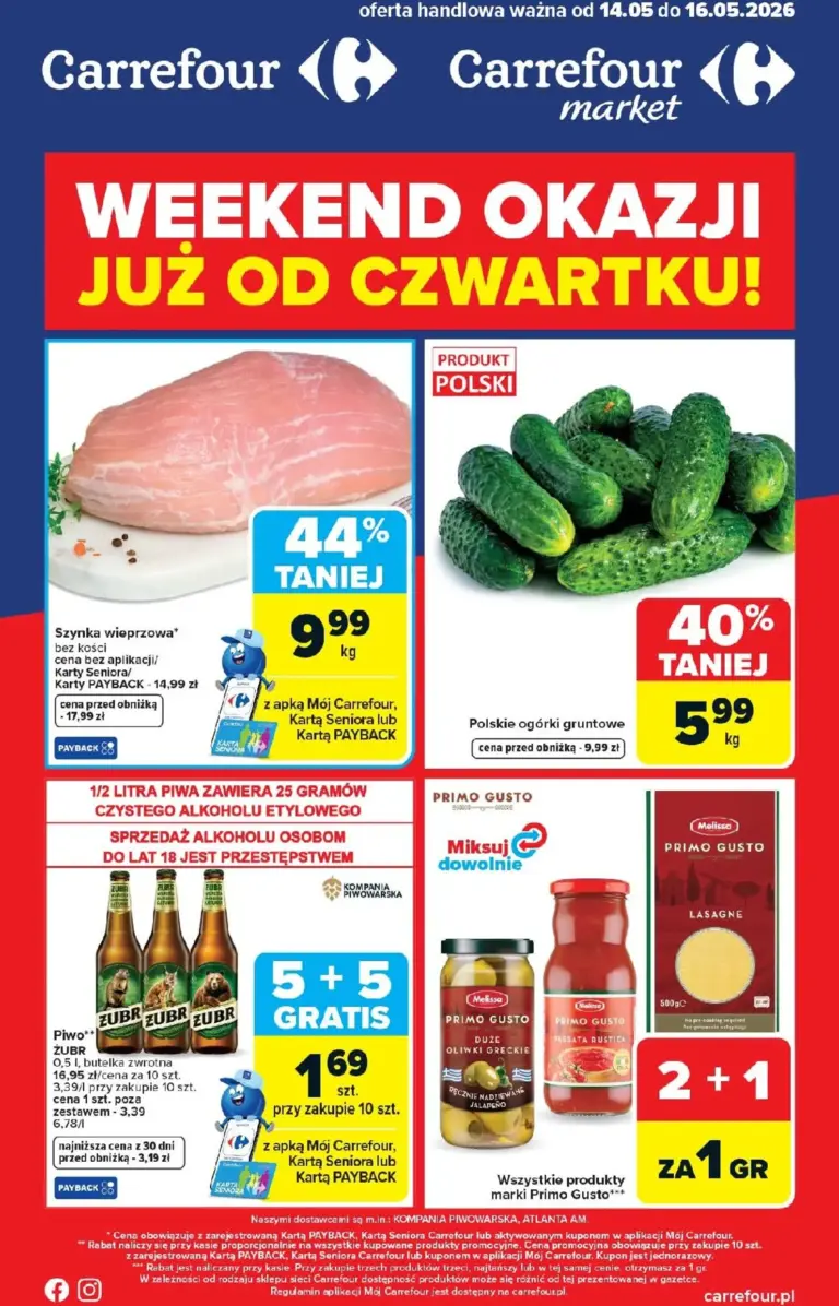 Carrefour Gazetka od 14.05.2026