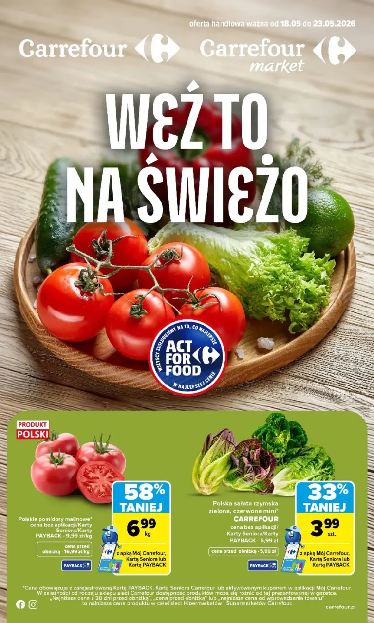 Carrefour Gazetka od 18.05.2026