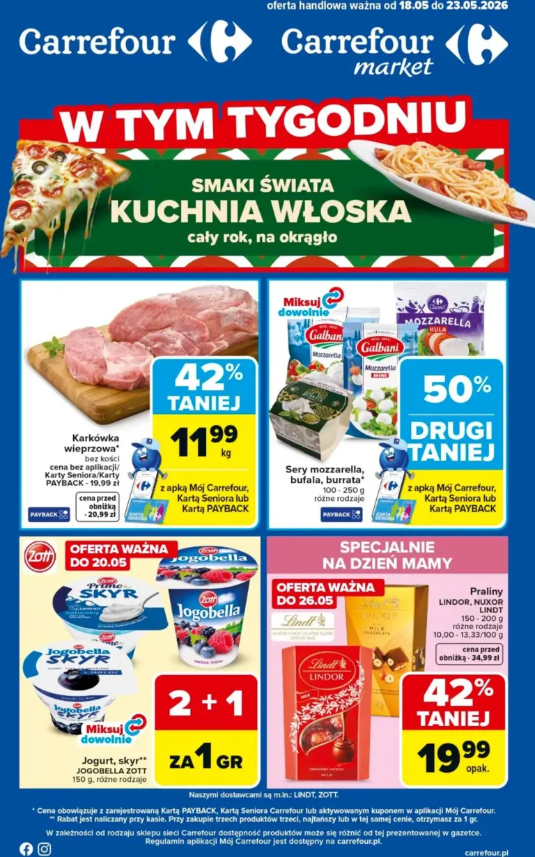 Carrefour Gazetka od 18.05.2026