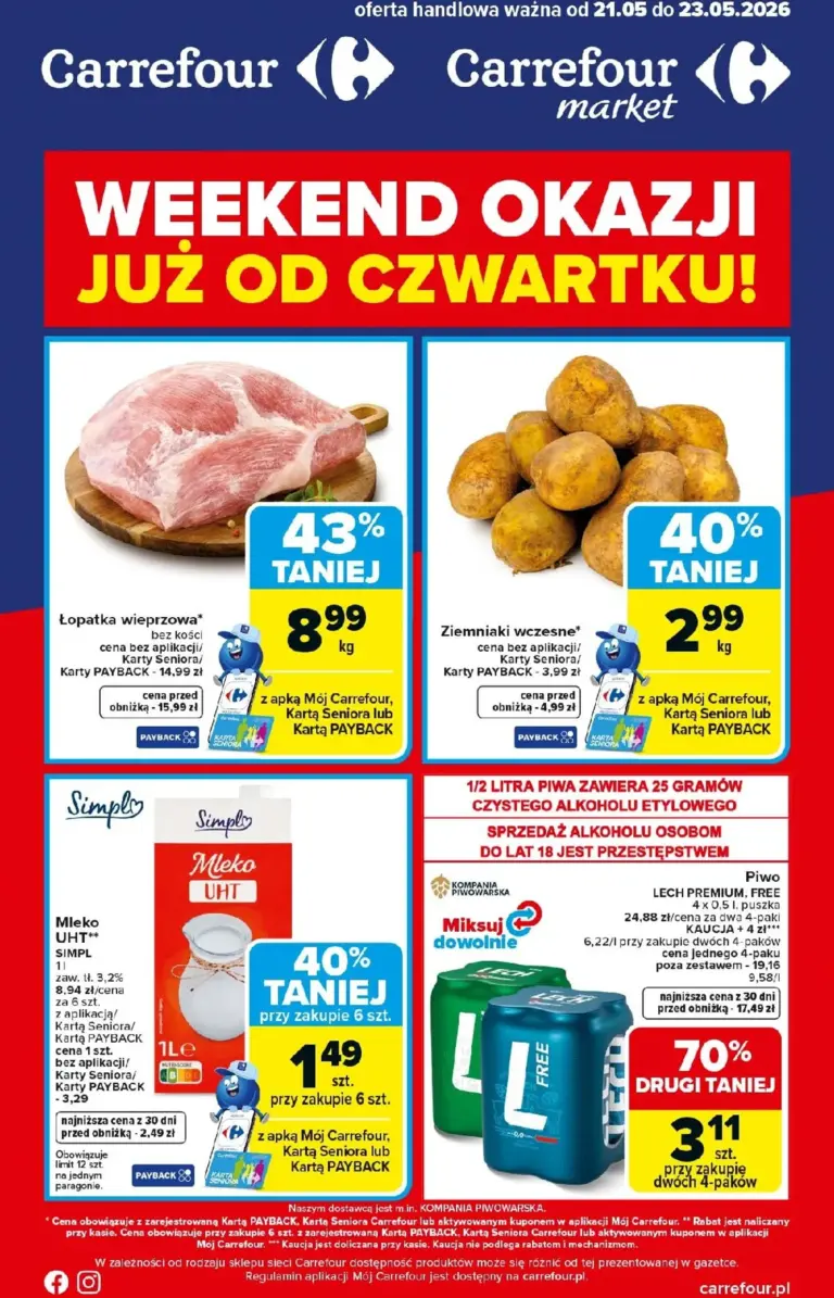 Carrefour Gazetka od 21.05.2026