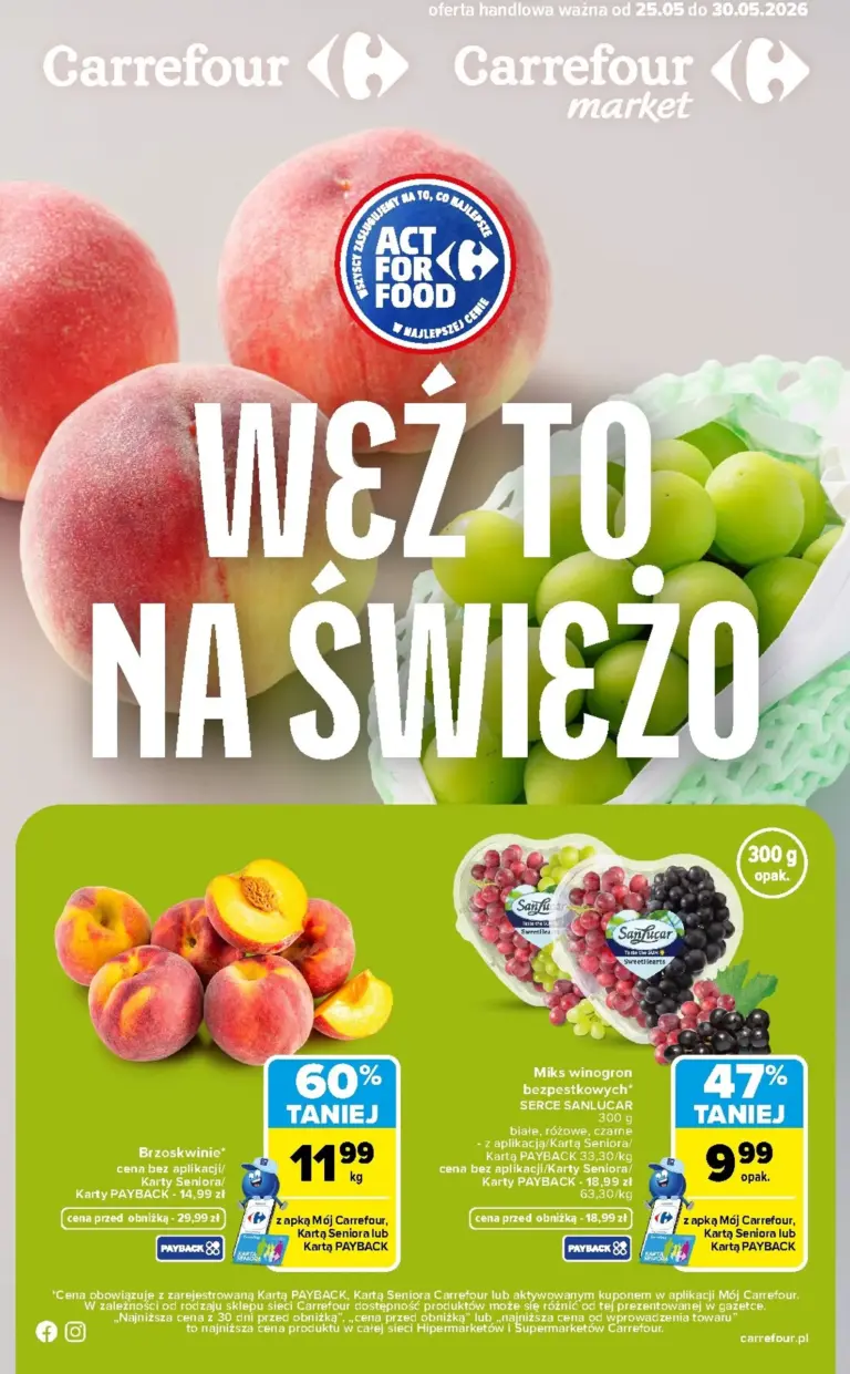 Carrefour Gazetka od 25.05.2026