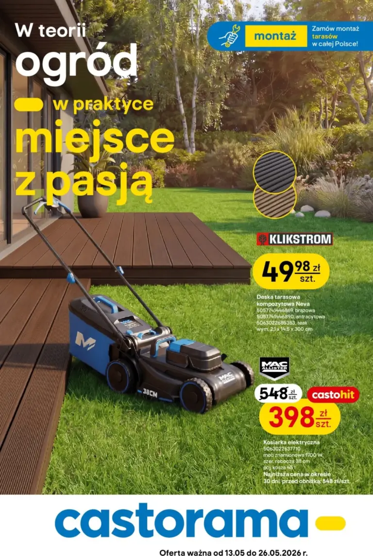 Castorama Gazetka od 13.05.2026