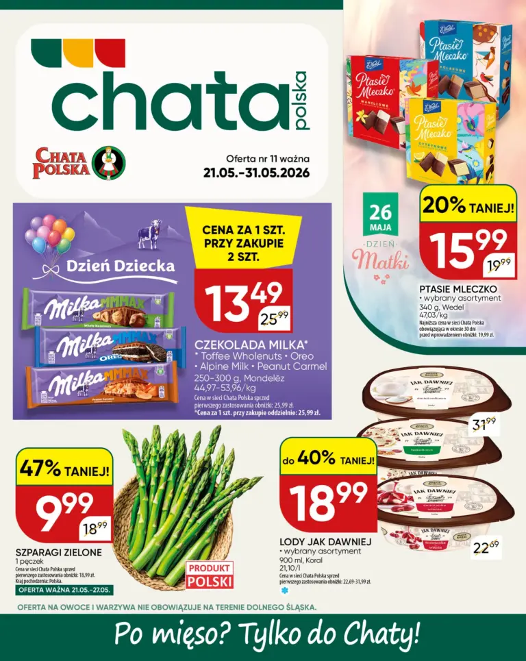 Chata Polska Gazetka od 21.05.2026