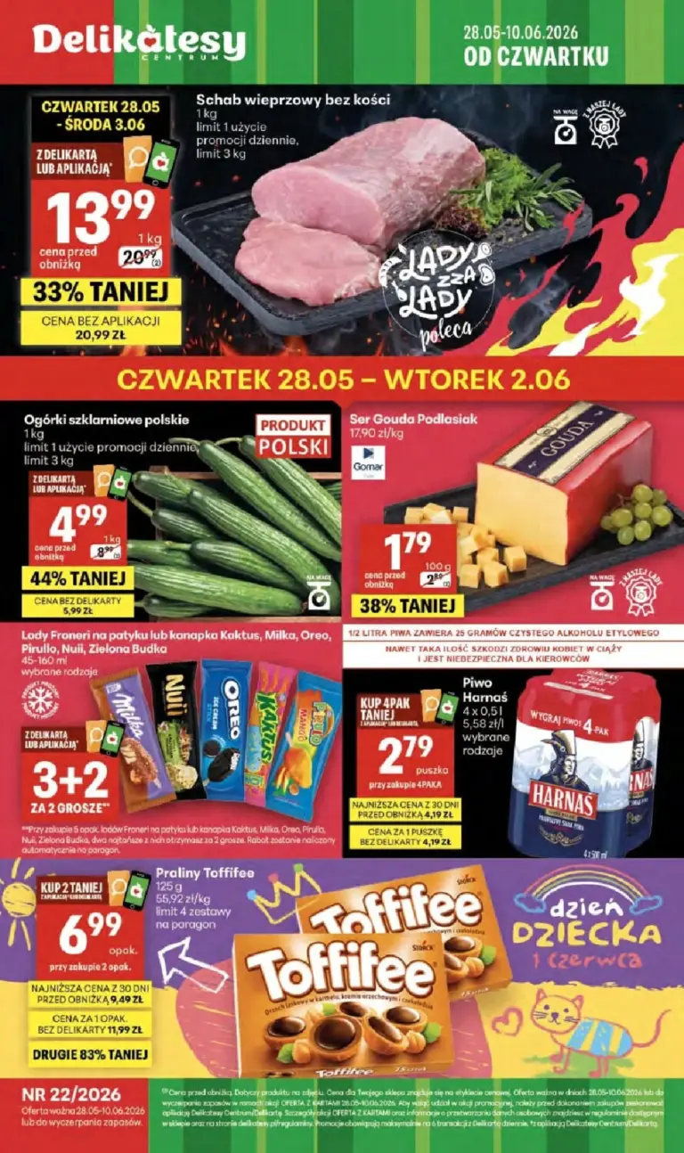 Delikatesy Centrum Gazetka od 28.05.2026