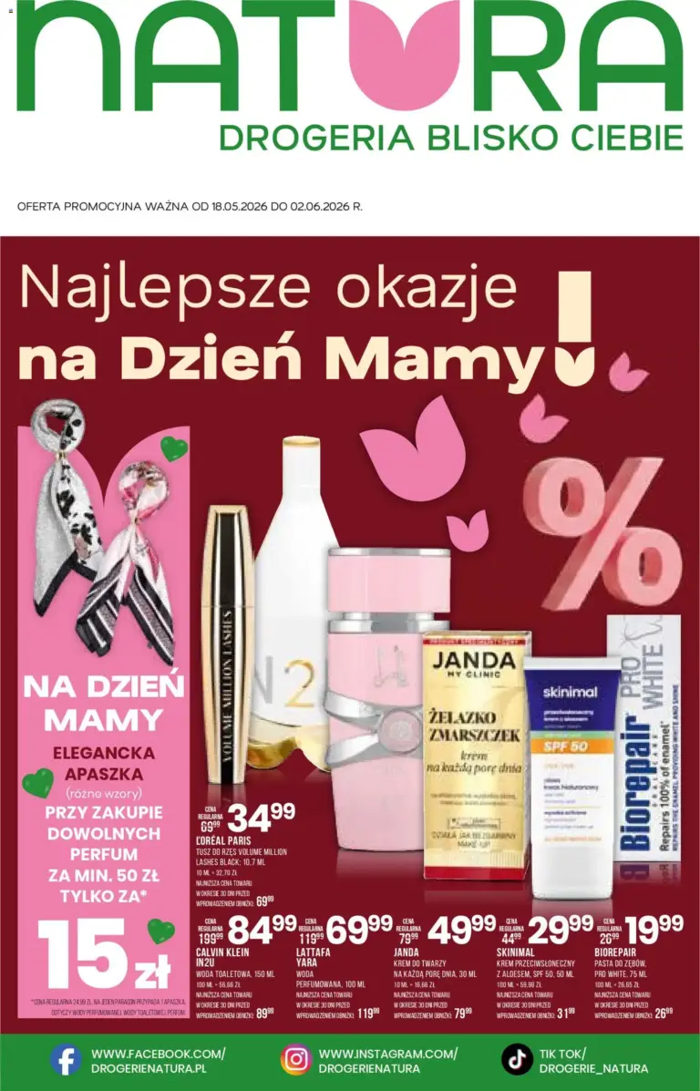 Drogerie Natura Gazetka od 18.05.2026