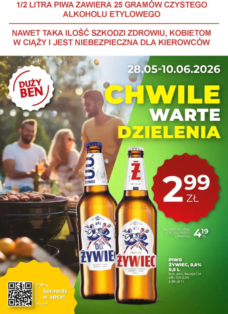 Duży Ben Gazetka od 28.05.2026