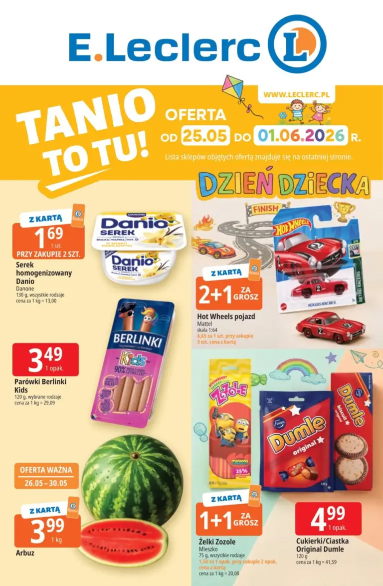 E.Leclerc Gazetka od 25.05.2026