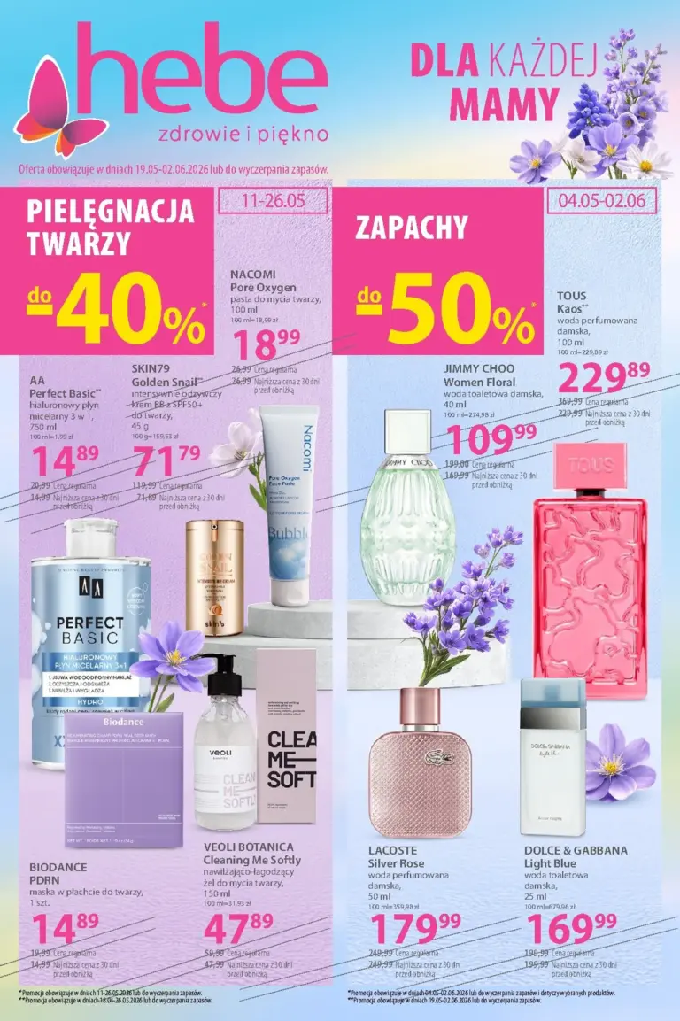 Hebe Gazetka od 19.05.2026
