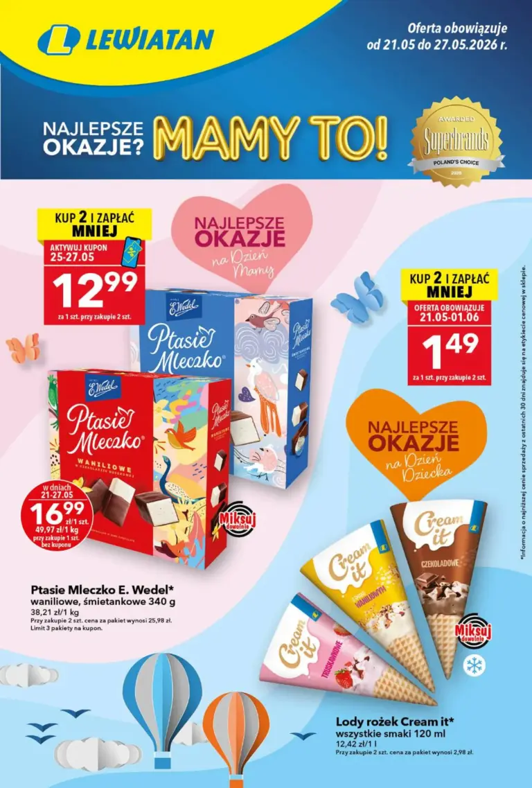 Lewiatan Gazetka od 21.05.2026