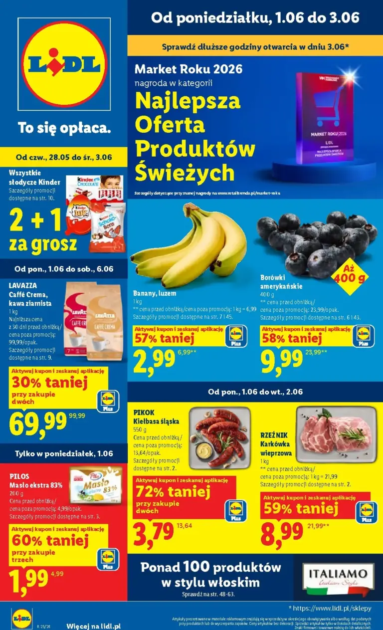 Lidl Gazetka od 01.06.2026