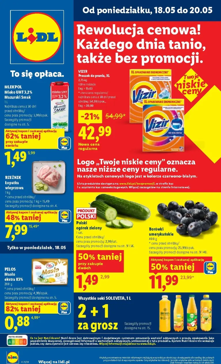 Lidl Gazetka od 18.05.2026
