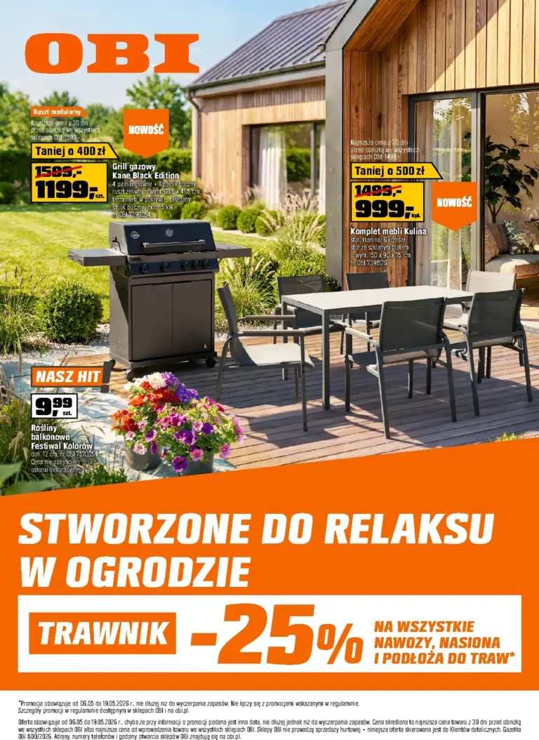 OBI Gazetka od 06.05.2026