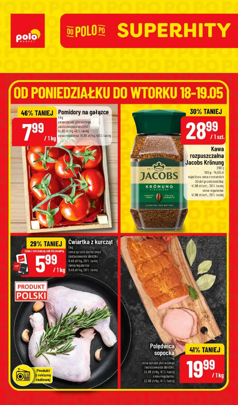 POLOmarket Gazetka od 18.05.2026