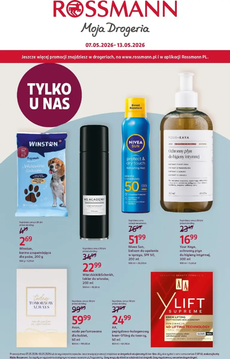 Rossmann Gazetka od 07.05.2026