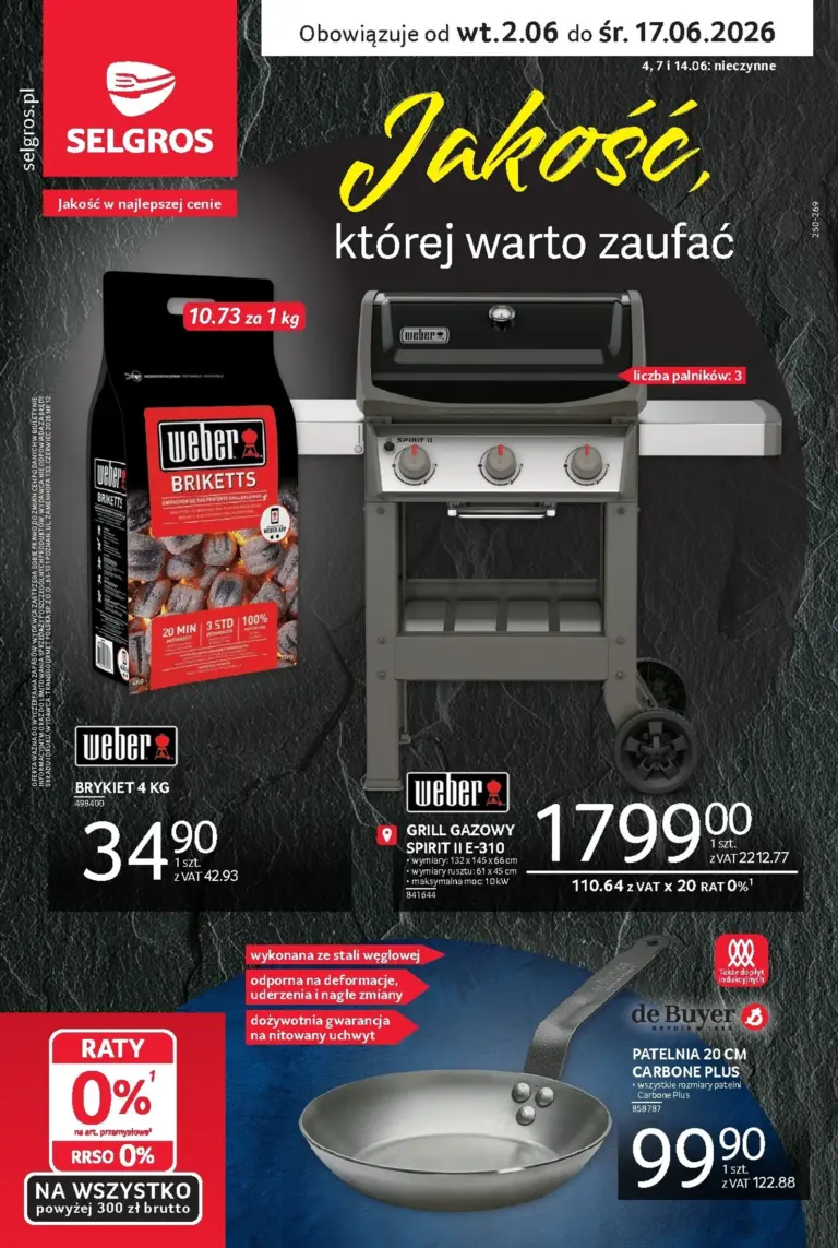 Selgros Cash&Carry Gazetka od 02.06.2026