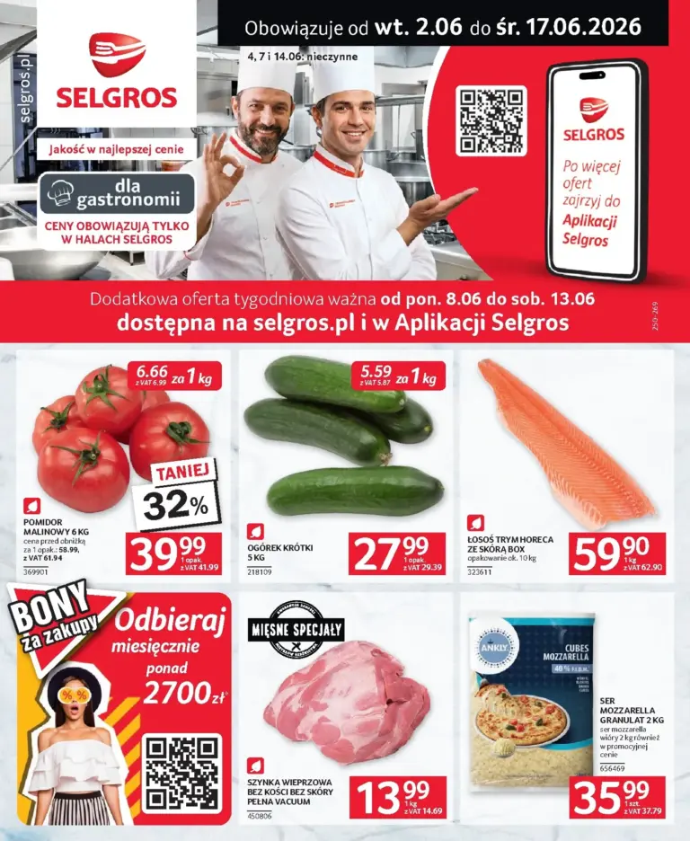 Selgros Cash&Carry Gazetka od 02.06.2026