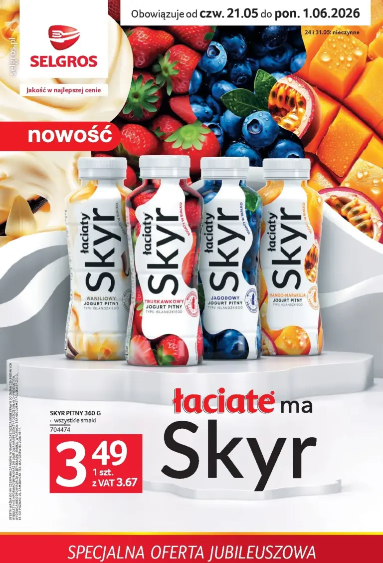 Selgros Cash&Carry Gazetka od 21.05.2026