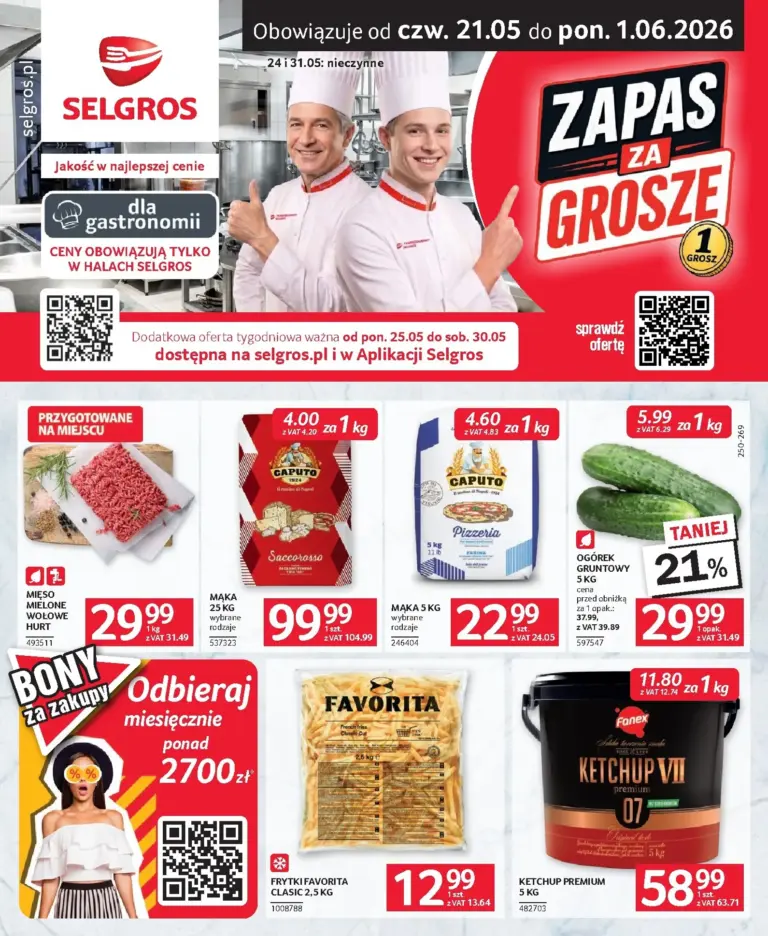 Selgros Cash&Carry Gazetka od 21.05.2026