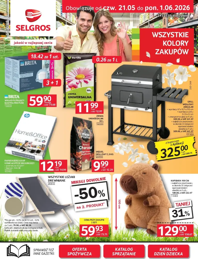 Selgros Cash&Carry Gazetka od 21.05.2026