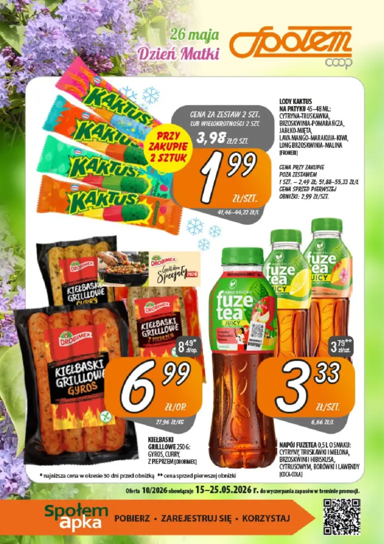 Społem Gazetka od 15.05.2026