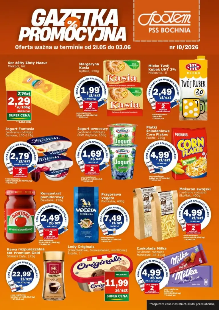 Społem Gazetka od 21.05.2026