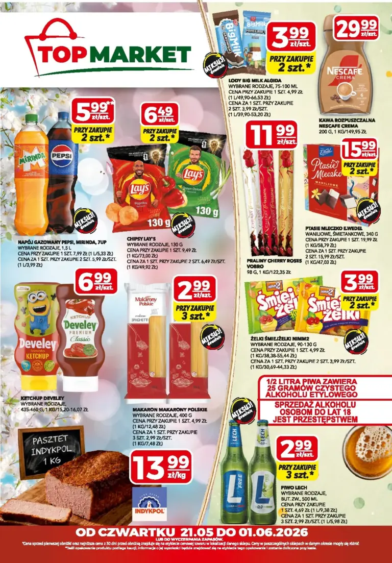 Top Market Gazetka od 21.05.2026