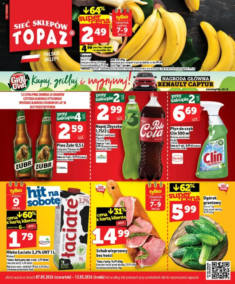 Topaz Gazetka od 07.05.2026
