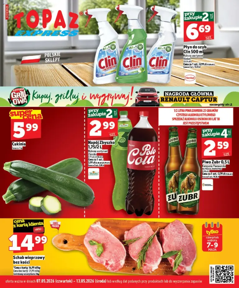 Topaz Gazetka od 07.05.2026