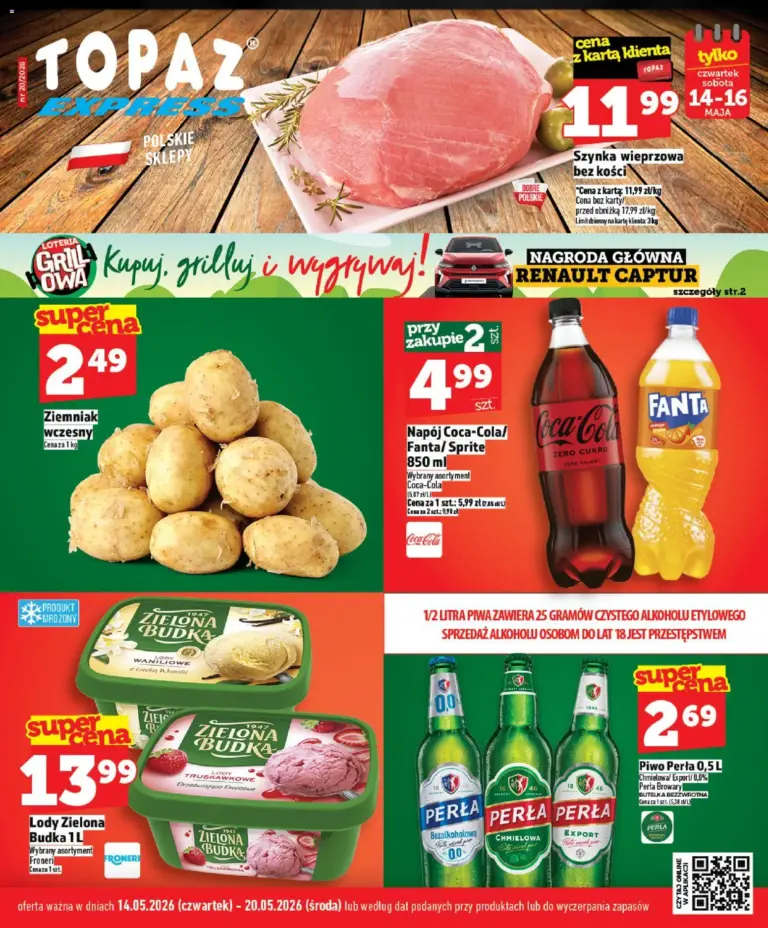 Topaz Gazetka od 14.05.2026