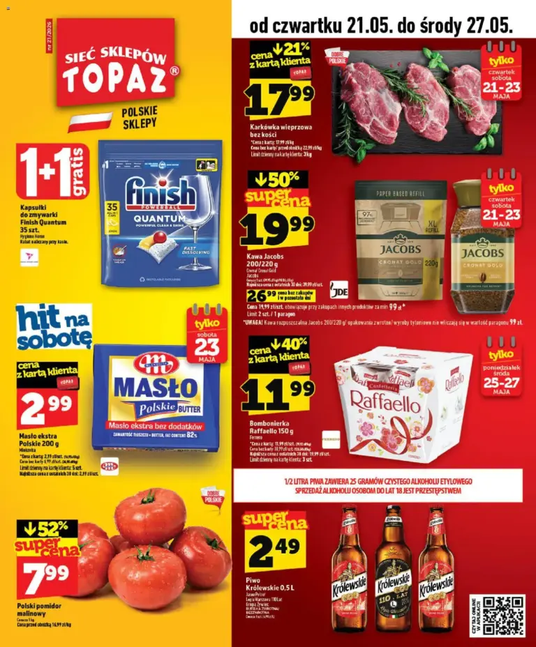 Topaz Gazetka od 21.05.2026