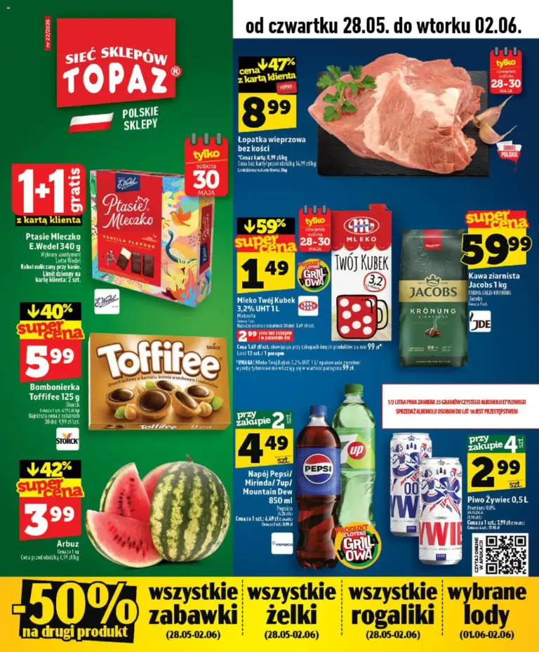 Topaz Gazetka od 28.05.2026