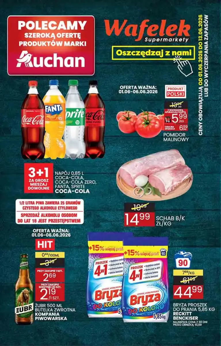 Wafelek Gazetka od 01.06.2026