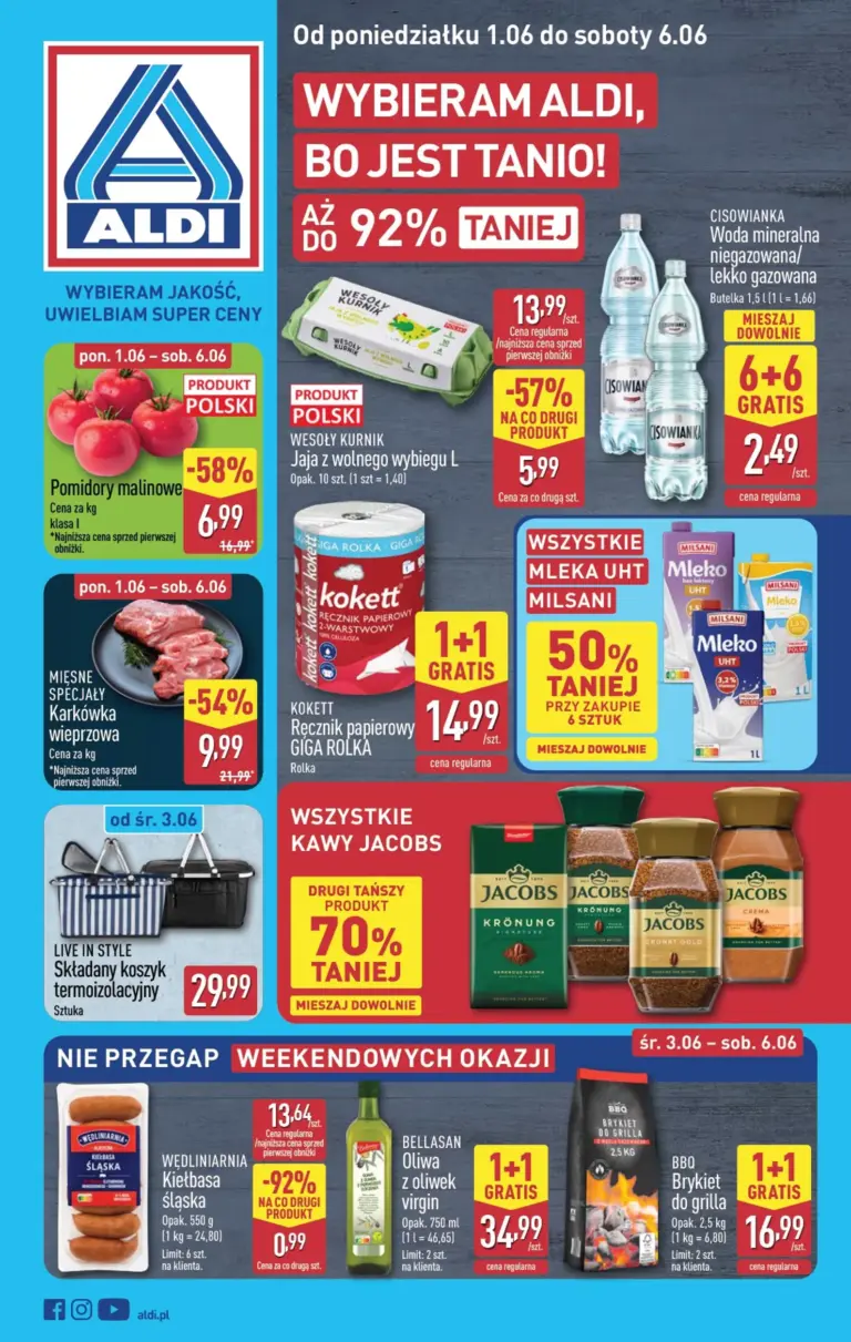 Aldi Gazetka od 01.06.2026