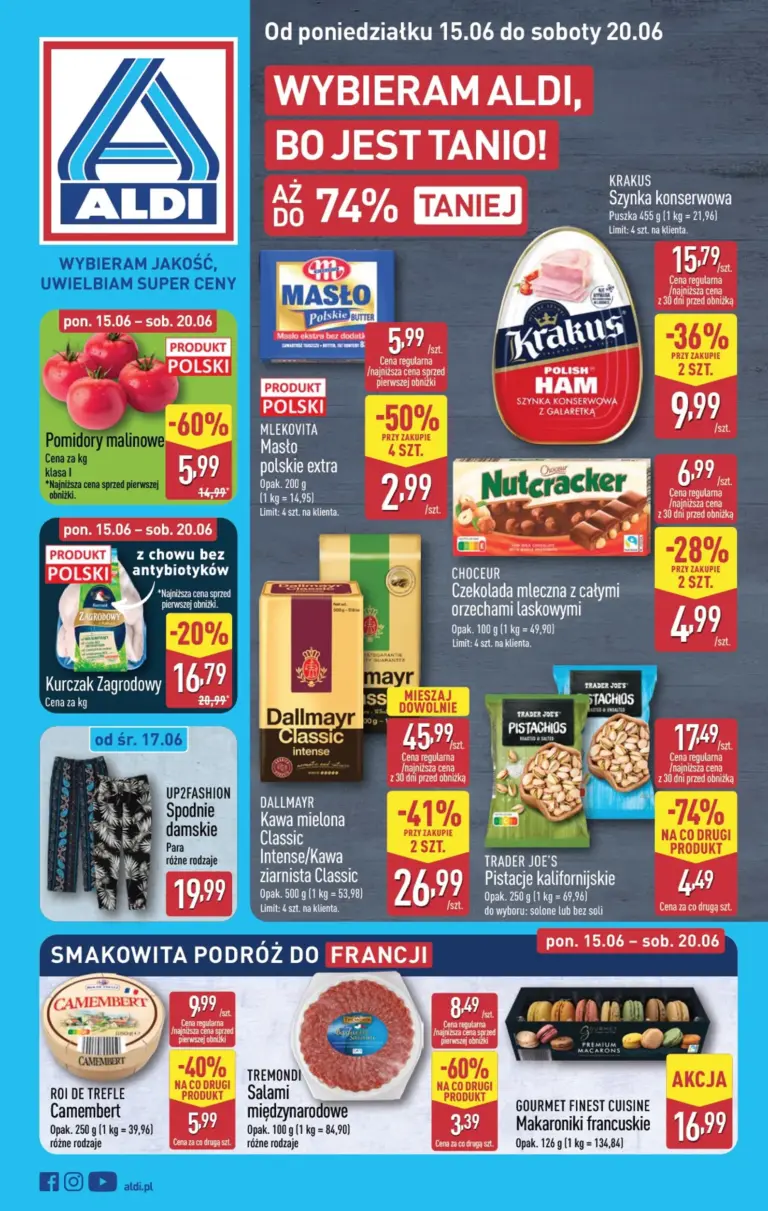 Aldi Gazetka od 15.06.2026