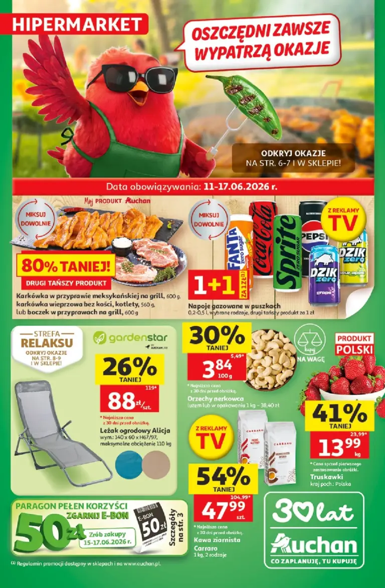 Auchan Gazetka od 11.06.2026