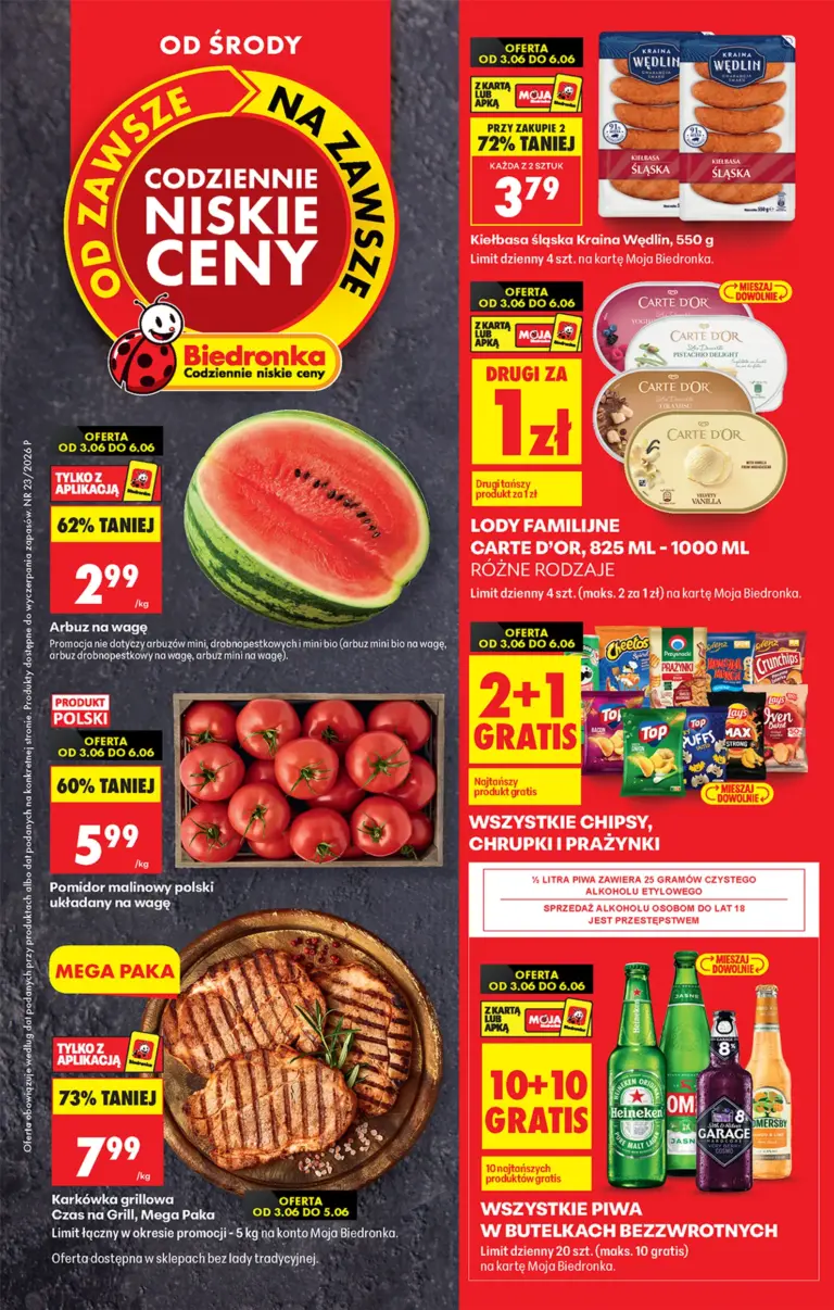 Biedronka Gazetka od 03.06.2026