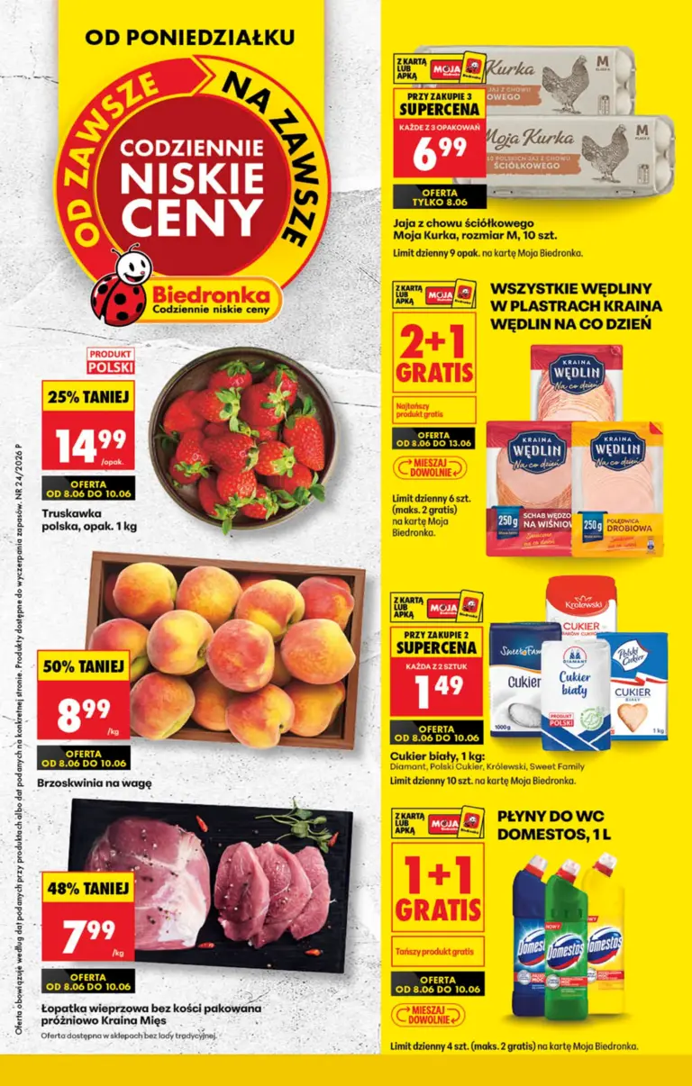 Biedronka Gazetka od 08.06.2026