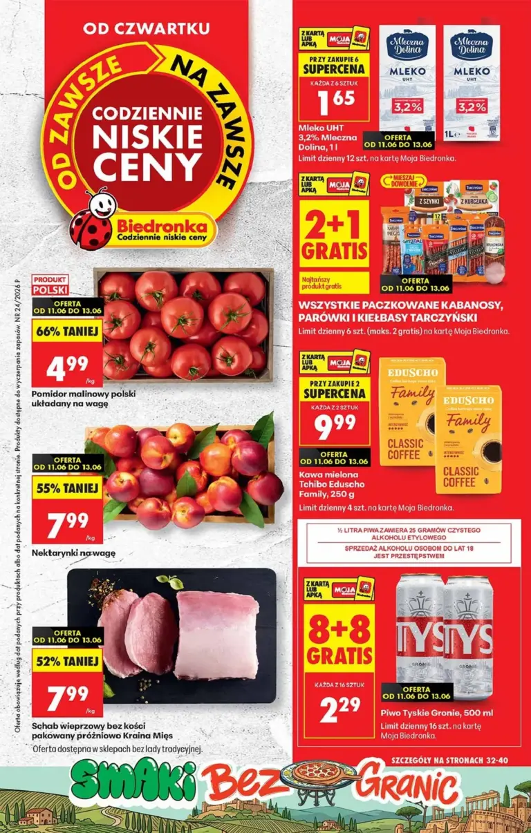 Biedronka Gazetka od 11.06.2026
