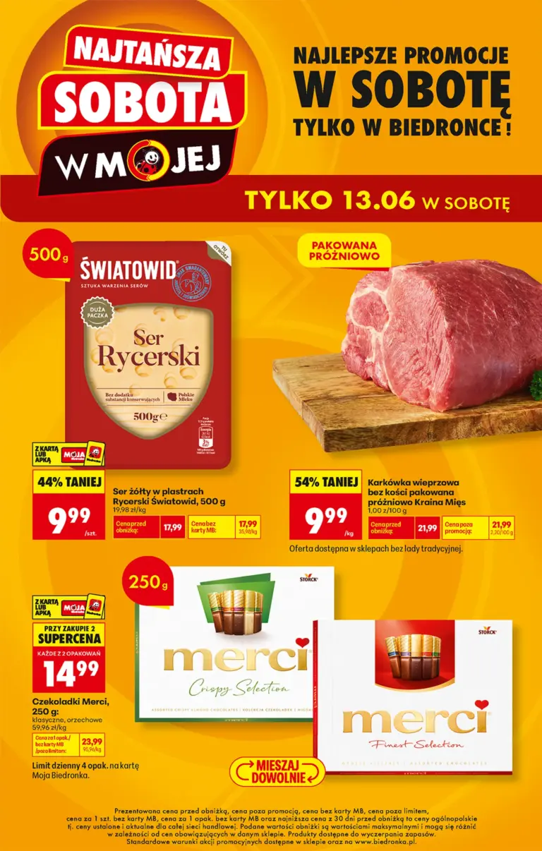 Biedronka Gazetka od 13.06.2026